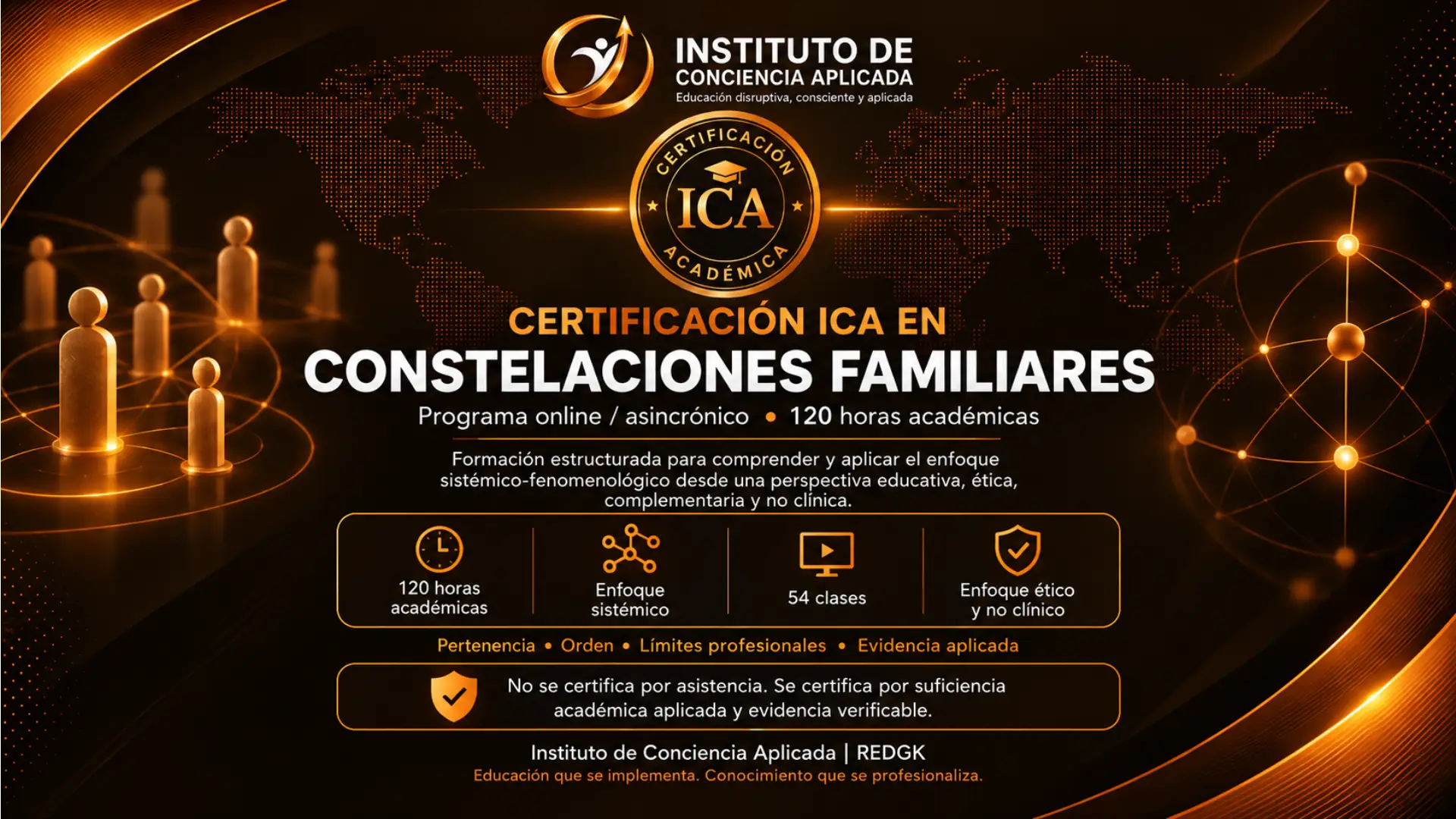 Certificación ICA en Constelaciones Familiares