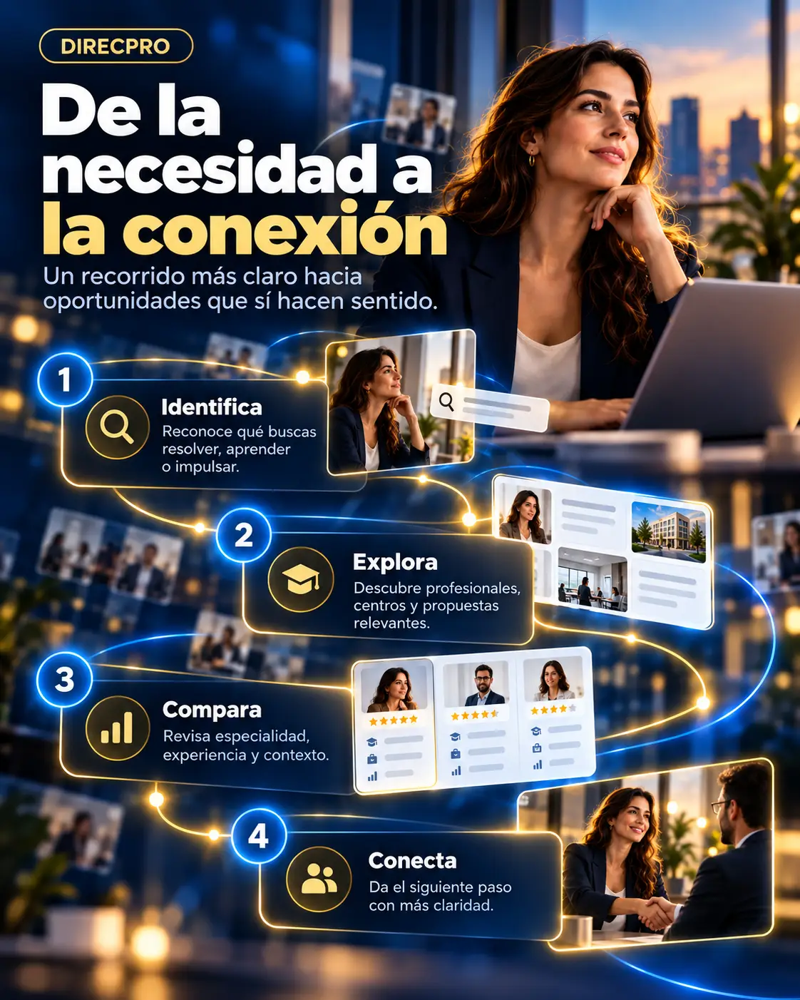De la necesidad a la conexión dentro del ecosistema profesional DIRECPRO