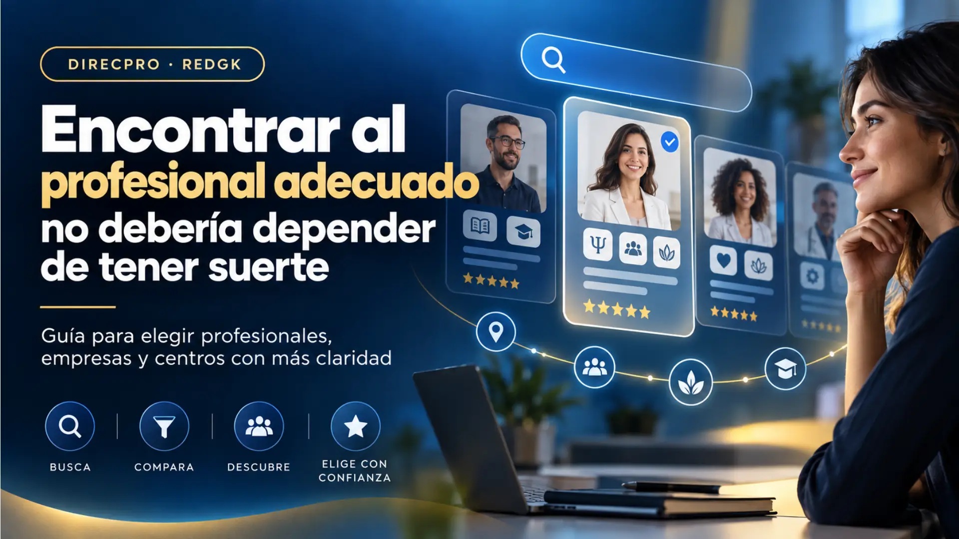 DIRECPRO, directorio de profesionales, empresas y centros del ecosistema RedGK
